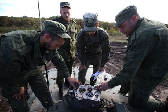 Russia Ukraine Military Operation Partial Mobilisation Training