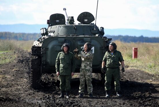 Russia Ukraine Military Operation Partial Mobilisation Training