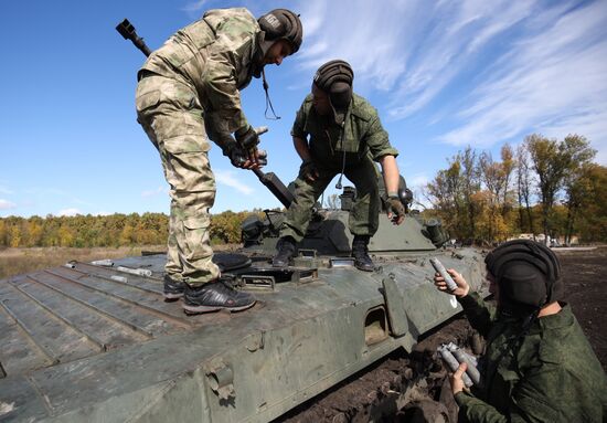 Russia Ukraine Military Operation Partial Mobilisation Training