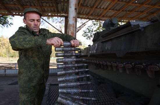 Russia Ukraine Military Operation Partial Mobilisation Training
