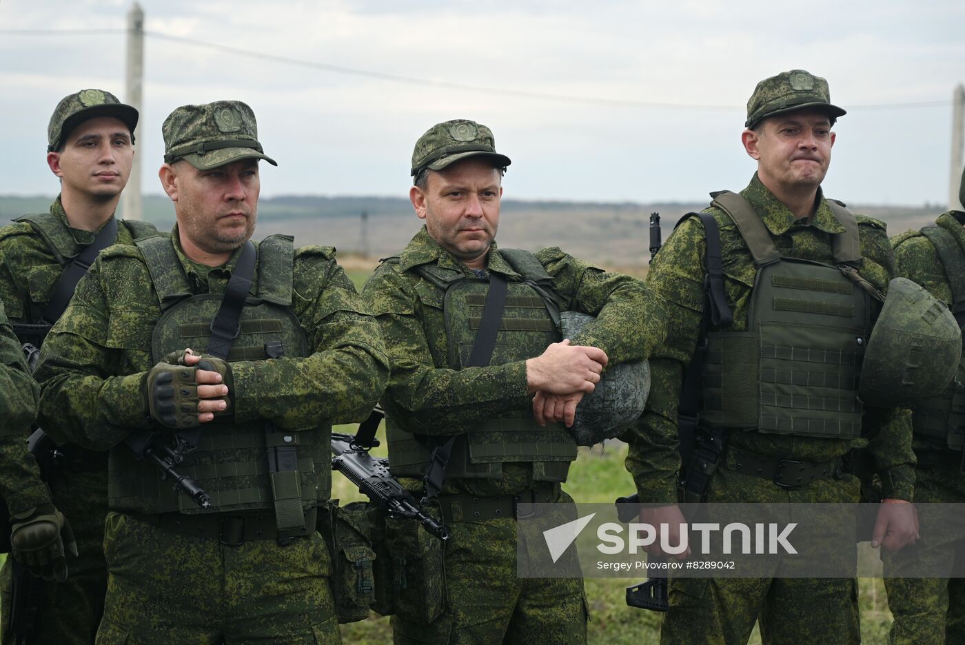 Russia Ukraine Military Operation Partial Mobilisation Training