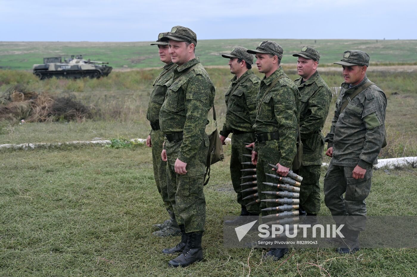 Russia Ukraine Military Operation Partial Mobilisation Training