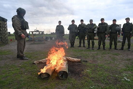 Russia Ukraine Military Operation Partial Mobilisation Training