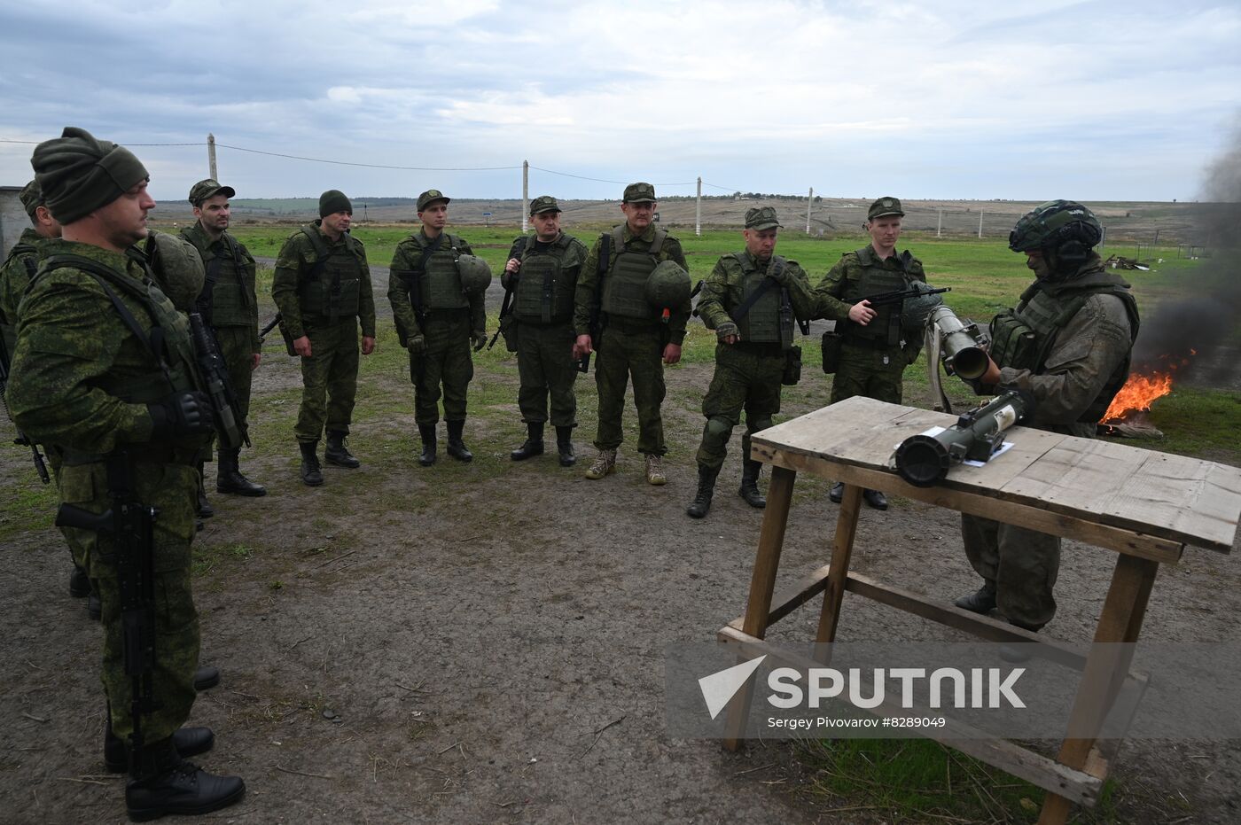 Russia Ukraine Military Operation Partial Mobilisation Training