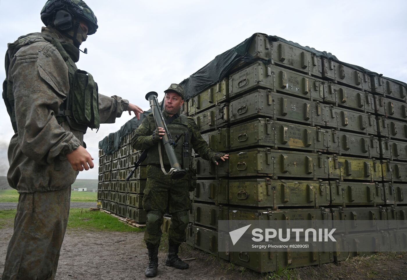 Russia Ukraine Military Operation Partial Mobilisation Training