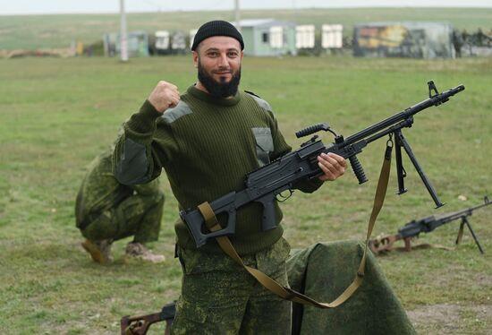 Russia Ukraine Military Operation Partial Mobilisation Training