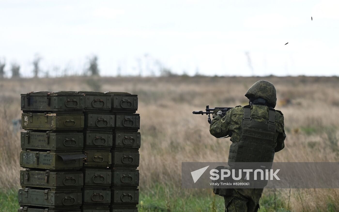 Russia Ukraine Military Operation Partial Mobilisation Training