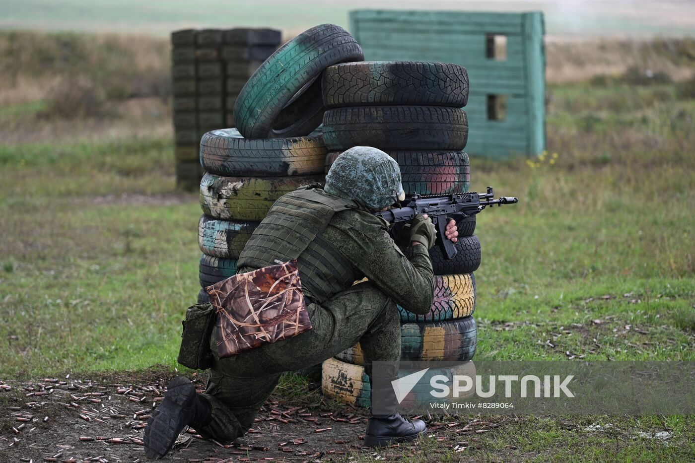 Russia Ukraine Military Operation Partial Mobilisation Training