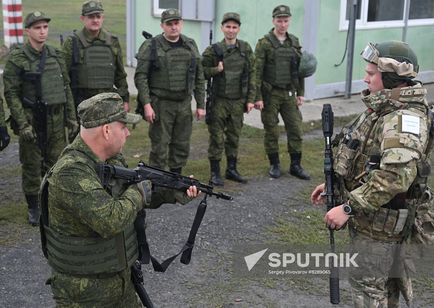 Russia Ukraine Military Operation Partial Mobilisation Training