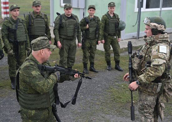 Russia Ukraine Military Operation Partial Mobilisation Training