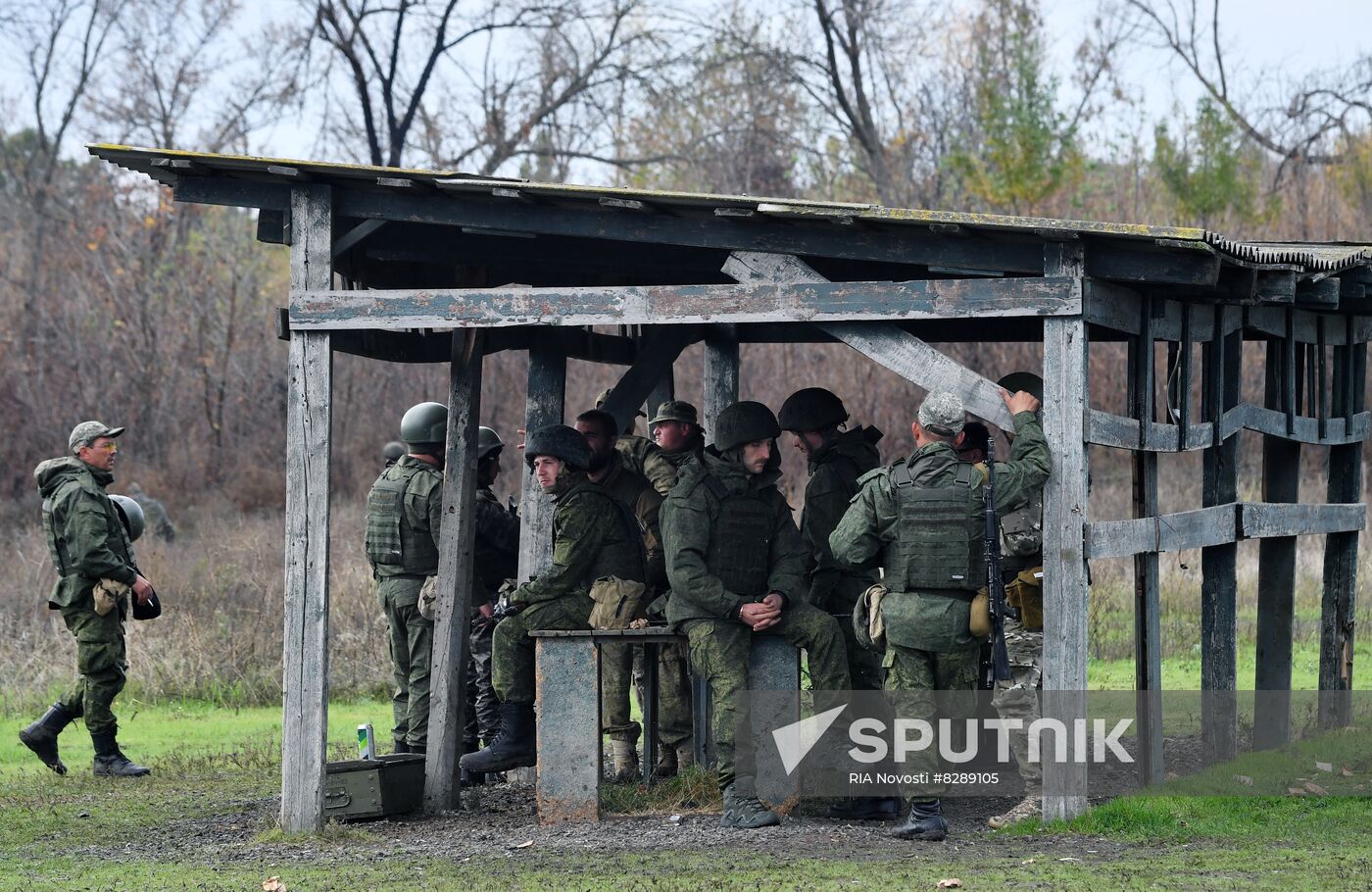 DPR Russia Ukraine Military Operation Partial Mobilisation Training