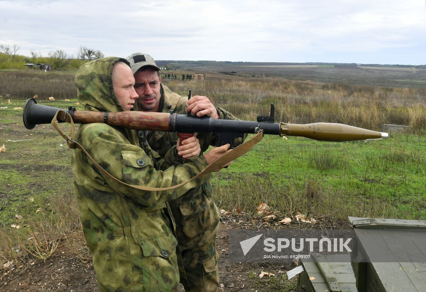 DPR Russia Ukraine Military Operation Partial Mobilisation Training