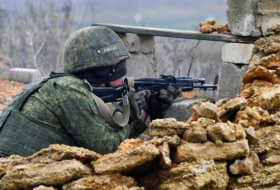 DPR Russia Ukraine Military Operation Partial Mobilisation Training