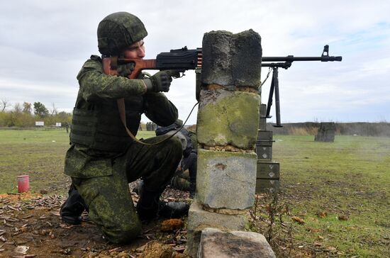 DPR Russia Ukraine Military Operation Partial Mobilisation Training