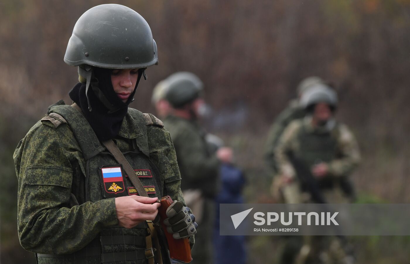 DPR Russia Ukraine Military Operation Partial Mobilisation Training