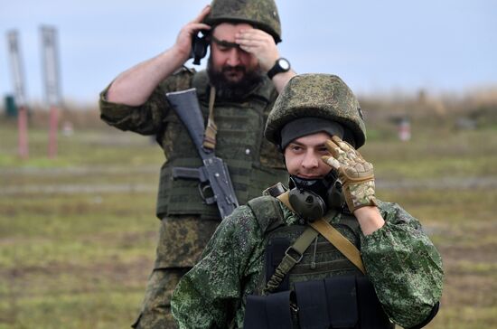 DPR Russia Ukraine Military Operation Partial Mobilisation Training