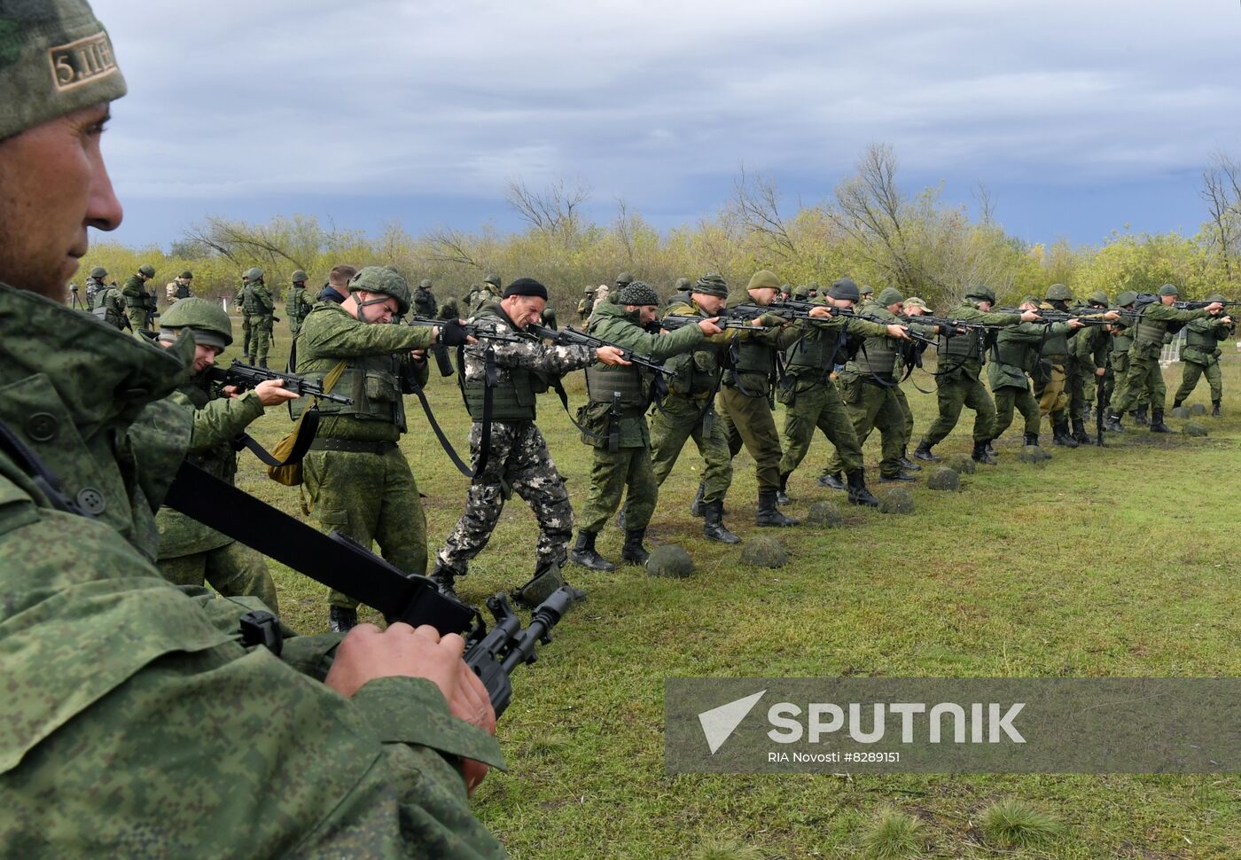 DPR Russia Ukraine Military Operation Partial Mobilisation Training