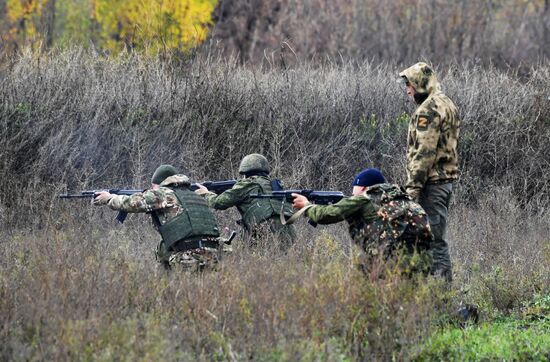 DPR Russia Ukraine Military Operation Partial Mobilisation Training