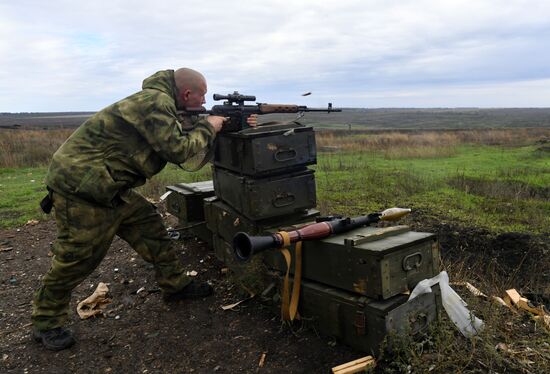 DPR Russia Ukraine Military Operation Partial Mobilisation Training