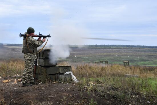 DPR Russia Ukraine Military Operation Partial Mobilisation Training