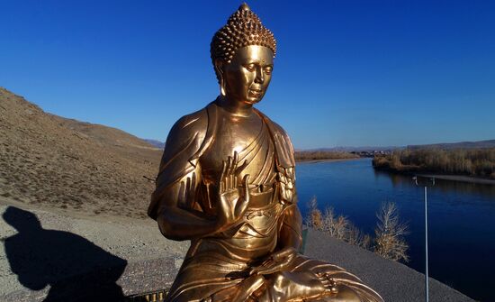 Russia Religion Buddha Statue