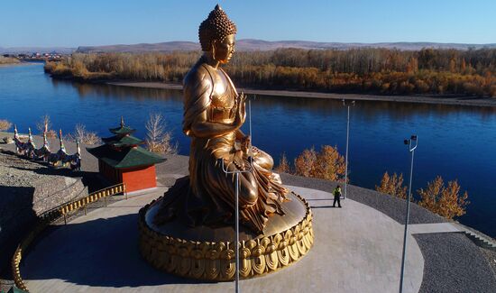Russia Religion Buddha Statue