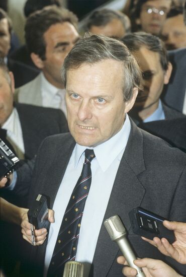 Chairman of Leningrad City Council Anatoly Sobchak