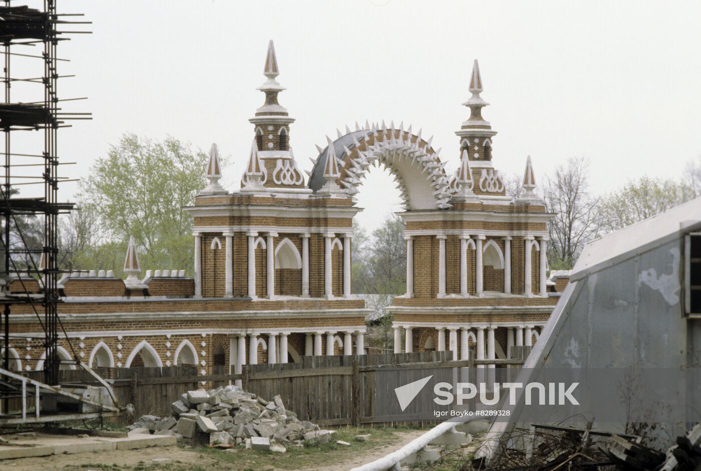 Restoration of Tsaritsyno Estate