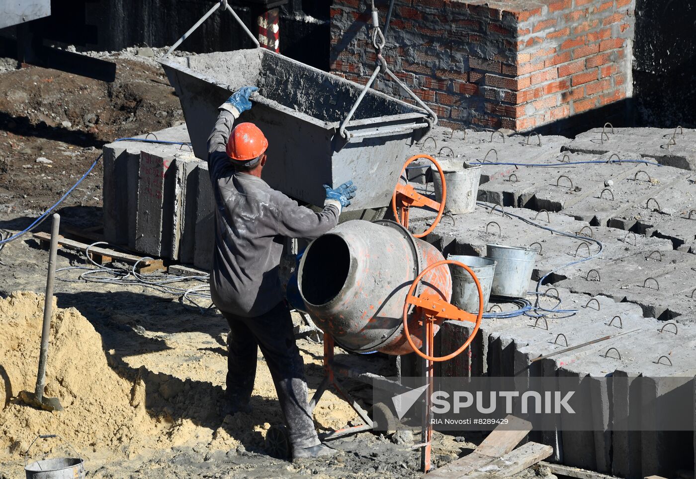 Russia Ukraine Military Operation Residential Construction