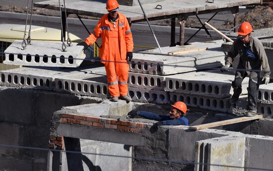 Russia Ukraine Military Operation Residential Construction