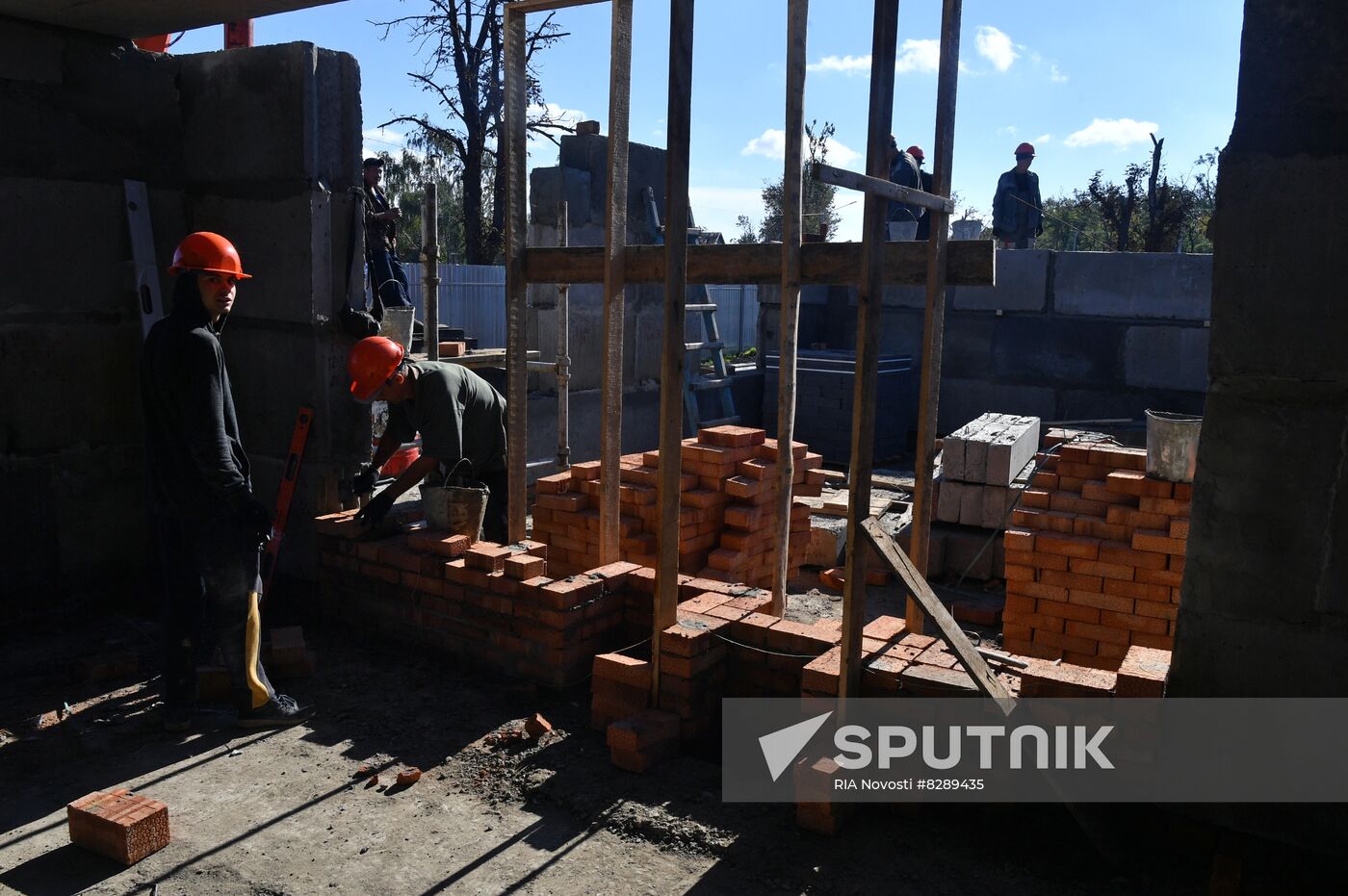 Russia Ukraine Military Operation Residential Construction