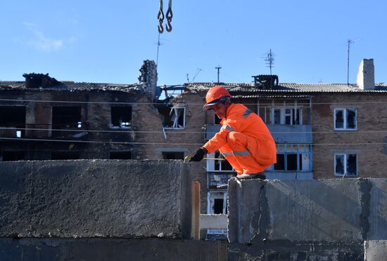 Russia Ukraine Military Operation Residential Construction