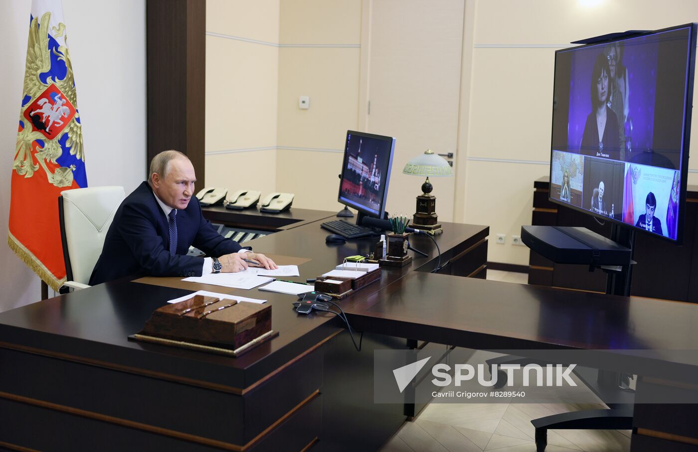 Russia Putin Teacher's Day