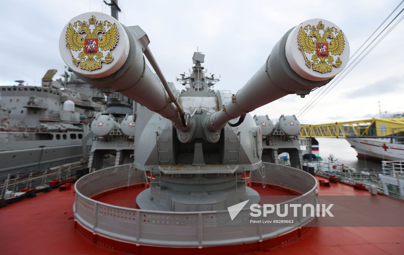 Russia Marshal Ustinov Ship