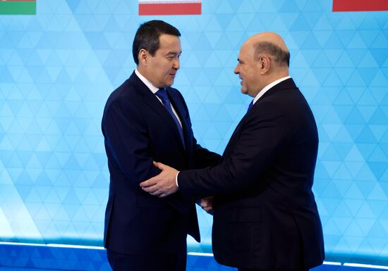 Russia Mishustin Caspian Economic Forum