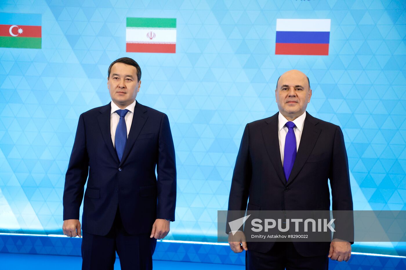 Russia Mishustin Caspian Economic Forum