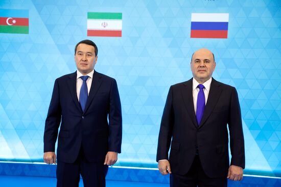Russia Mishustin Caspian Economic Forum