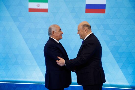 Russia Mishustin Caspian Economic Forum