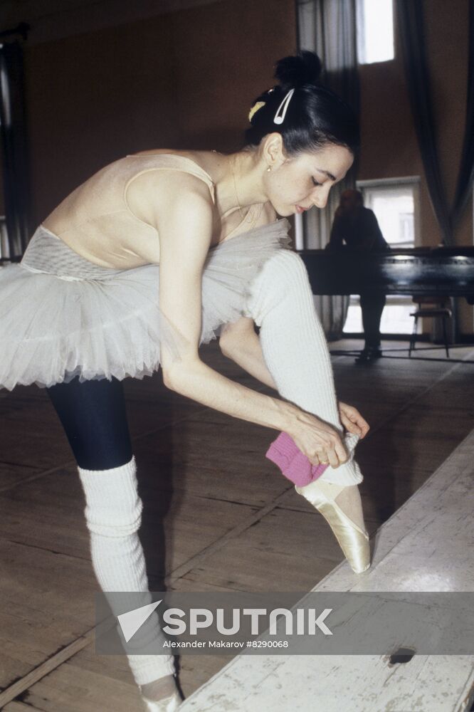 Ballet dancer Nina Ananiashvili
