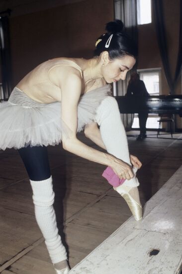 Ballet dancer Nina Ananiashvili
