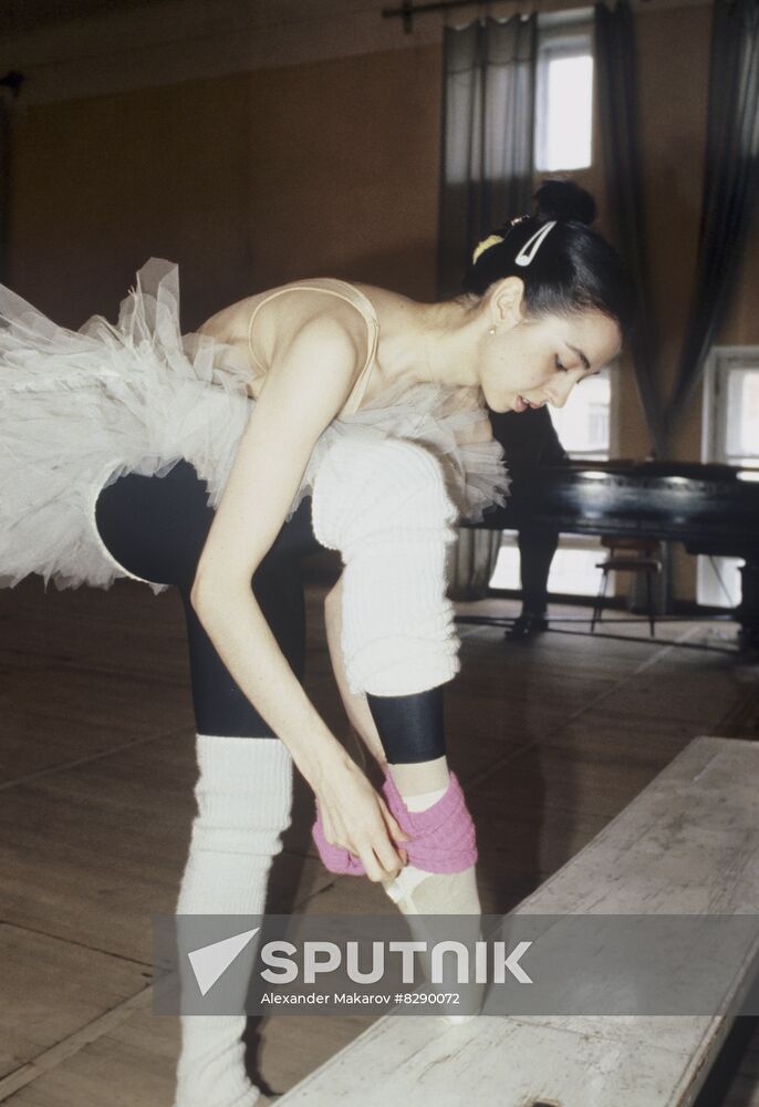 Ballet artist Nina Anananiashvili