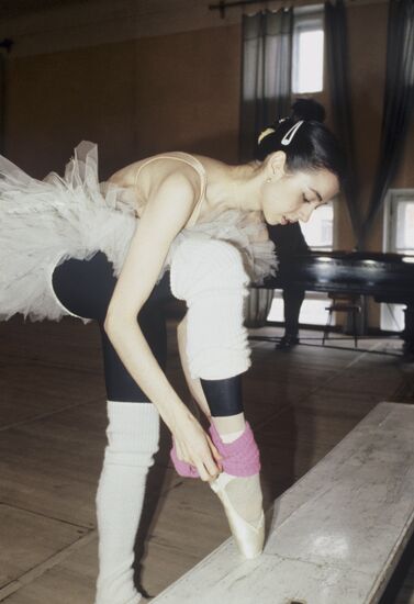 Ballet artist Nina Anananiashvili