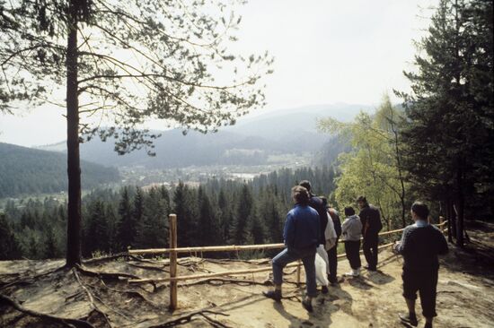 Cis-Carpathian resort in Yaremche