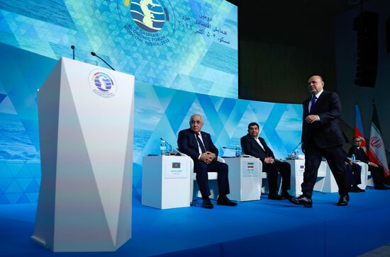 Russia Mishustin Caspian Economic Forum