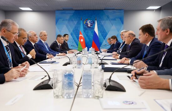 Russia Mishustin Caspian Economic Forum
