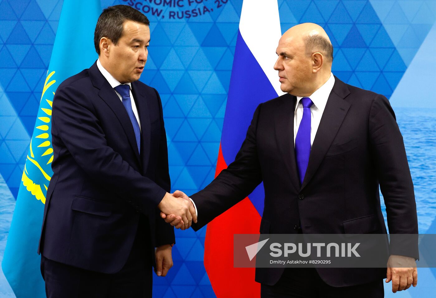 Russia Mishustin Caspian Economic Forum