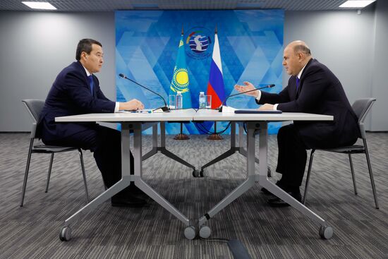 Russia Mishustin Caspian Economic Forum
