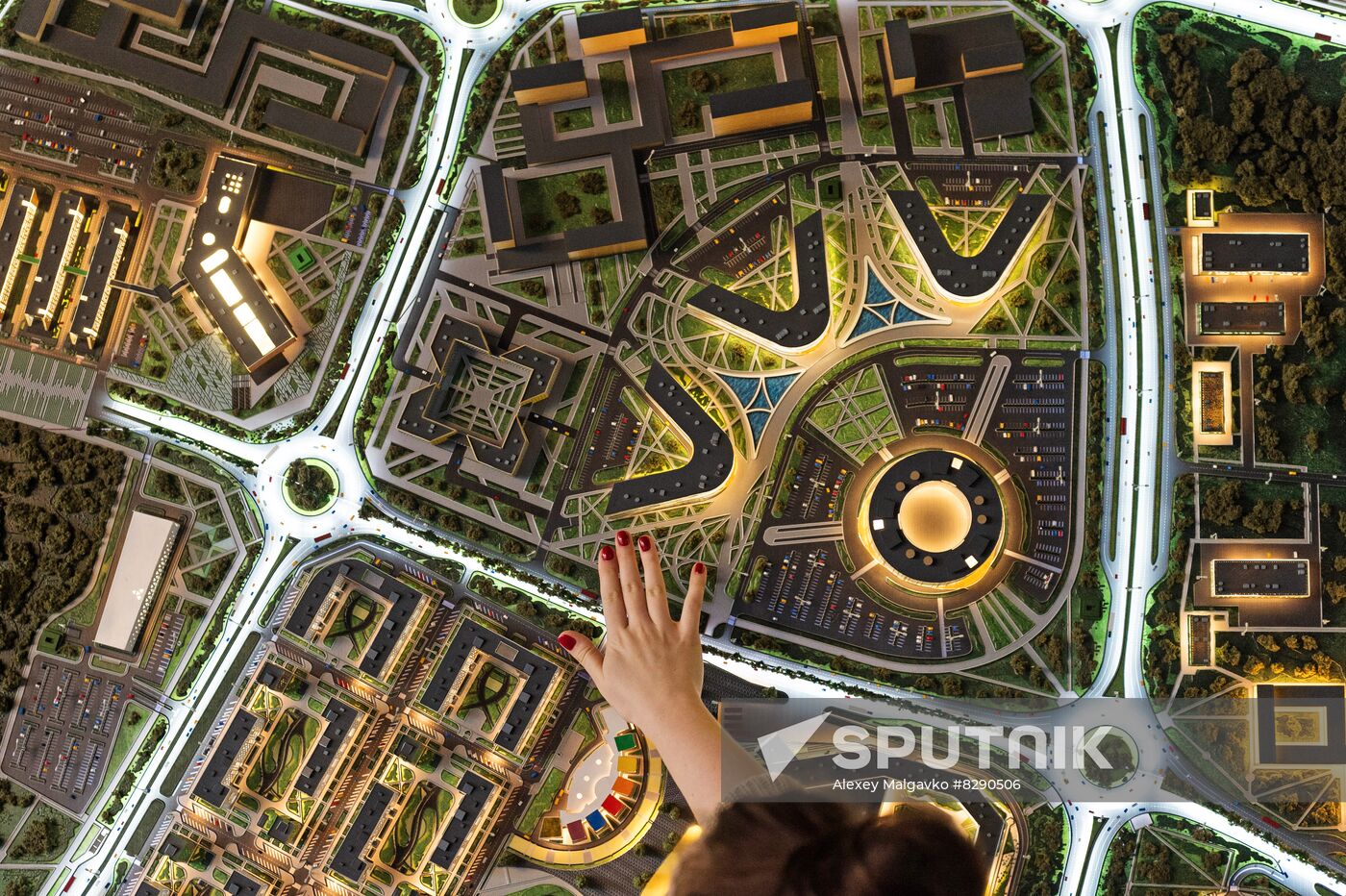 Mock-up of Innopolis town