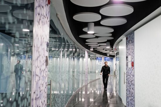 Building of Popov administrative business center, part of Innopolis special economic zone