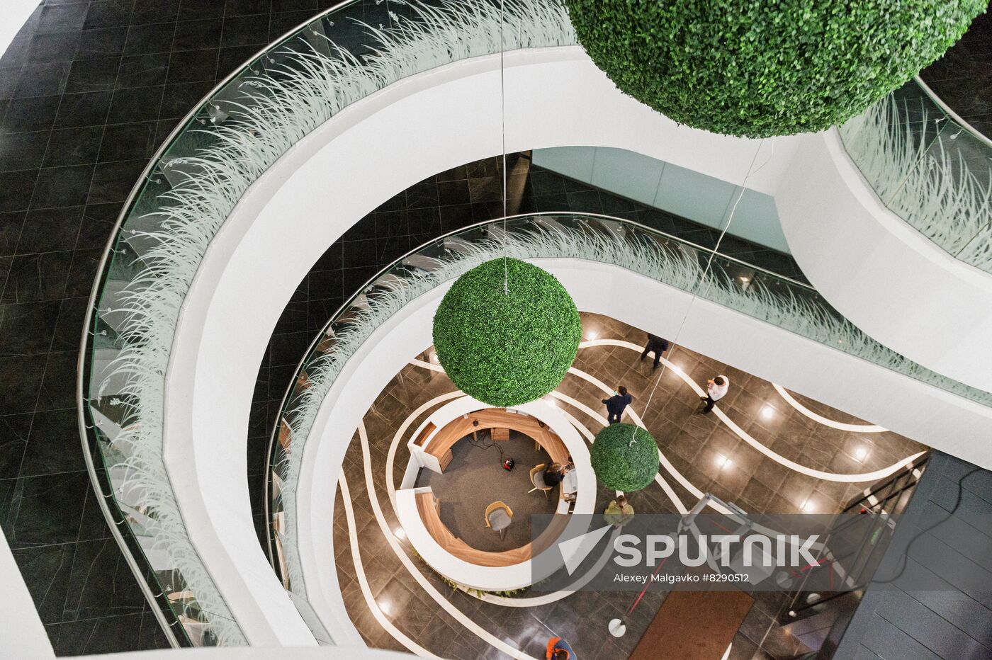 Building of Popov administrative business center, part of Innopolis special economic zone